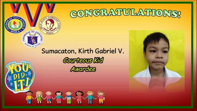 1st Virtual Classroom Recognition of Kinder Yellow 1 & 2 смотреть онлайн