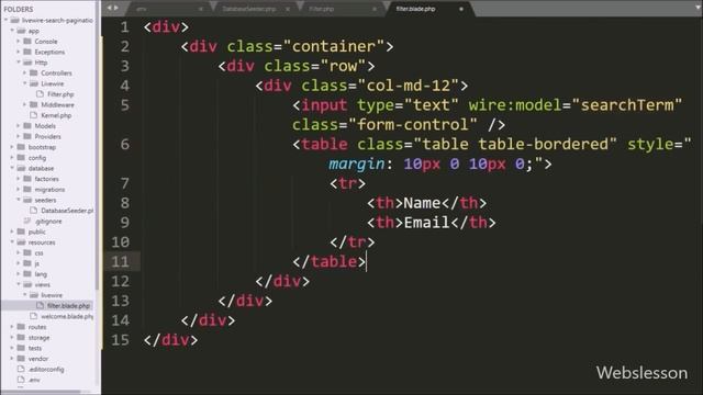 Search & Pagination with Livewire in Laravel 8 смотреть онлайн