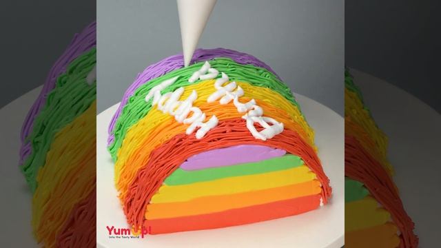 ? ТОП Торт Видео | Как сделать разноцветный торт #33 смотреть онлайн