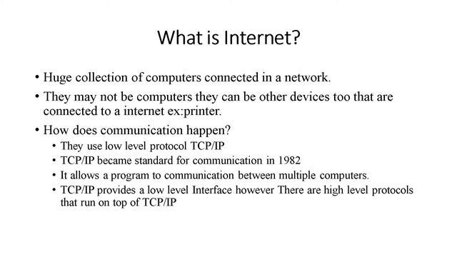 BCA- Web Programming- Session 1 | Introduction to internet | смотреть онлайн