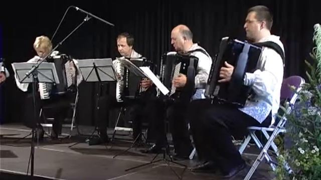 Fuga y Misterio (A. Piazzolla), "Excelsior" Baltic International Accordion Quintet смотреть онлайн