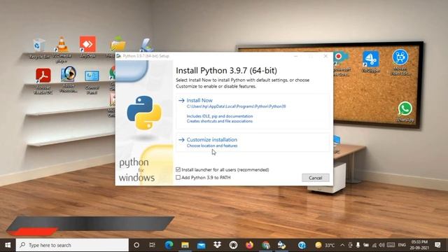 #1 Python Tutorial For Beginners in hindi | install python on Windows 10 | python 3.9.7 installatio смотреть онлайн