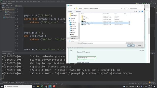 File, Uploadfile in fastapi with python3 смотреть онлайн