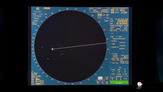 Marine Radar Performance Monitor (PM) Test. Проверяем РЛС #radar #magellanseaman смотреть онлайн