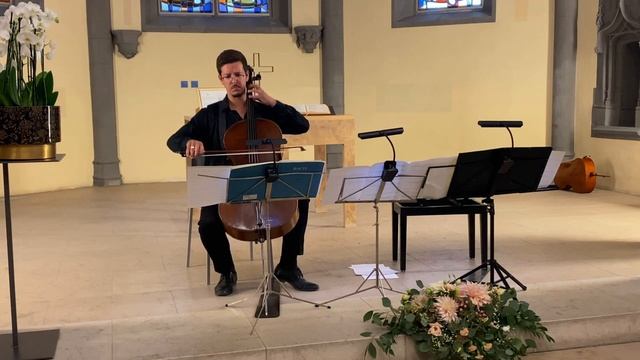 J.S. Bach III Suite BWV 1009 in C Major, Marcos Alcalde - Violoncello смотреть онлайн