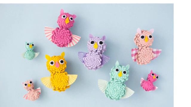 Две совы из шишек смотреть онлайн