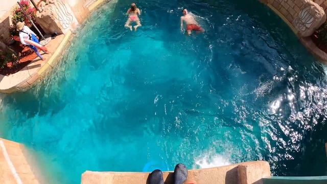 Cliff Jumping At Aquaventure Waterpark Dubai (Immortal Falls)