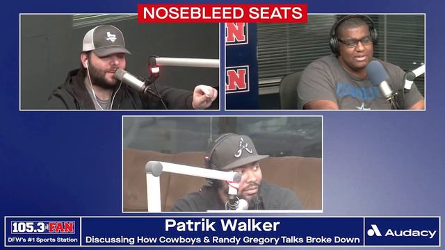 Patrik Walker On How The Randy Gregory Negotiations Fell Apart | Nosebleed Seats смотреть онлайн