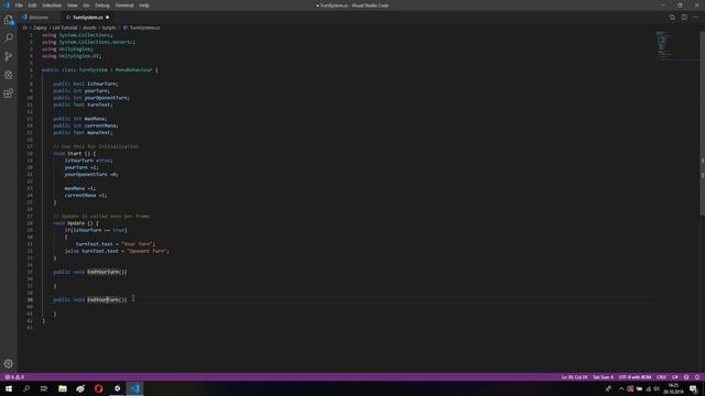 Unity Card Game: Turn System C# #12 смотреть онлайн