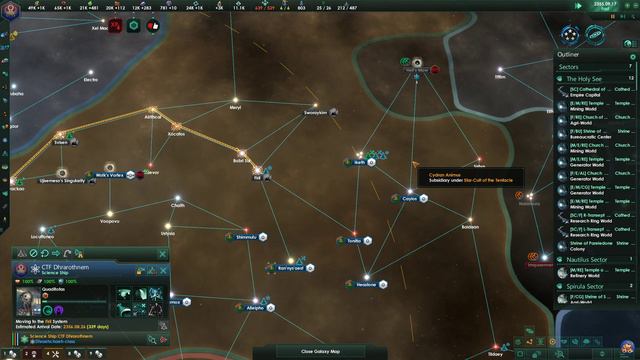 Stellaris: Federations - L-Gate Acquisition - Megastructure Upgrades - EP34 смотреть онлайн