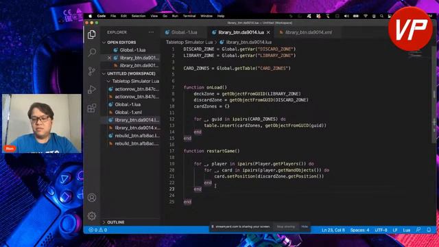 Code Design: Coding in Tabletop Simulator смотреть онлайн