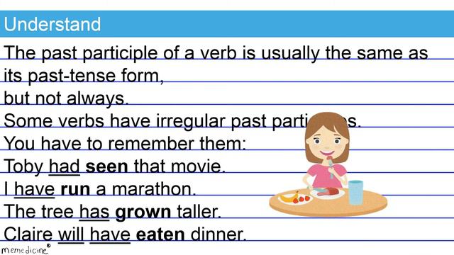 (Grade 4 Homeschool) ACT® Foundations│ Past Tense & Perfect Tense (Past Participle) Question 6 смотреть онлайн
