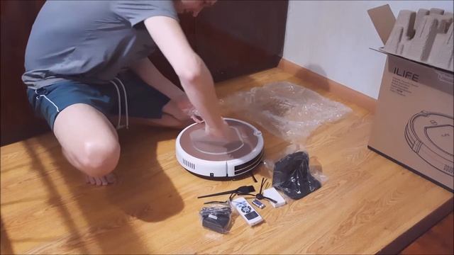 Распаковка. Робот пылесос ilife v50 pro смотреть онлайн