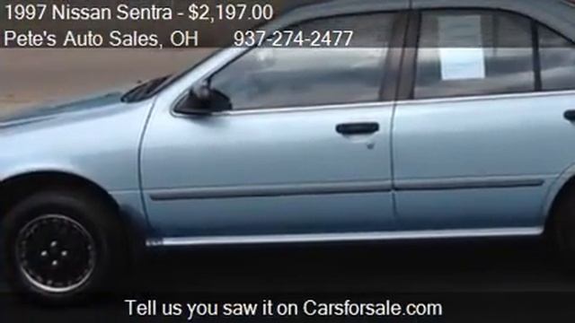 1997 Nissan Sentra GXE 4dr Sedan for sale in Middletown, OH смотреть онлайн
