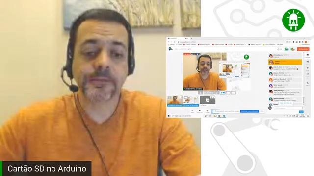 Como fazer um leitor/gravador de cartão SD com o Arduino смотреть онлайн