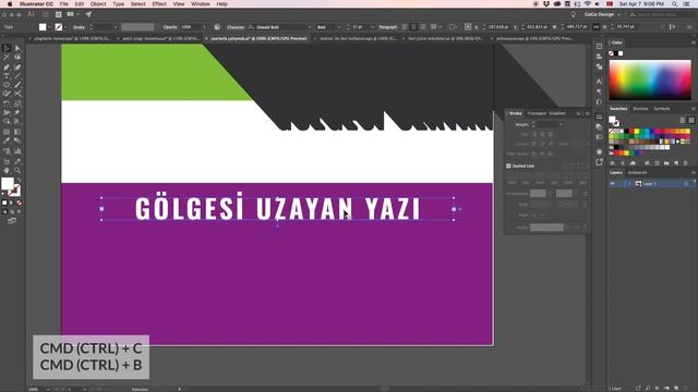 Blend Tool Teknikleri | Adobe Illustrator CC 2018 смотреть онлайн