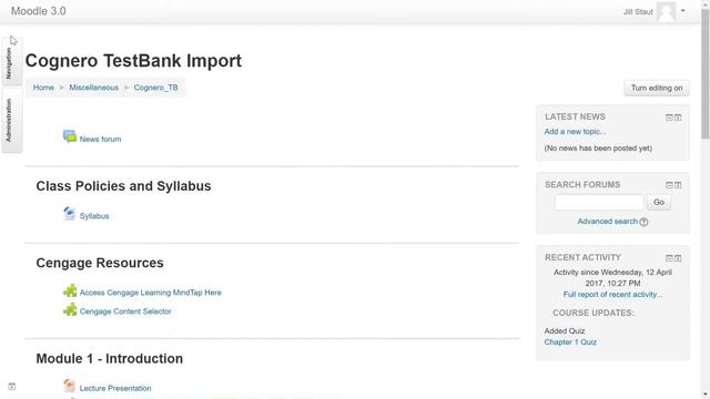 Import Cognero Test Banks into Moodle смотреть онлайн