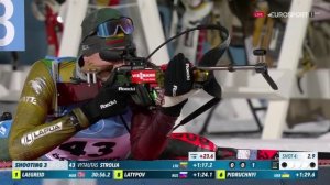 Биатлон. Кубок Мира 2021-2022. Этап 1 - Эстерсунд. Мужская Индивидуальная гонка 20 км