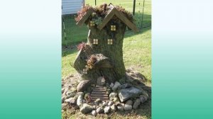 ПНИ НА ДАЧЕ. Как сделать обычный пень украшением дачного участка. Идеи дизайна.
