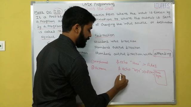 UNIX Programming (Part - 28) Using the Shell (I/O Redirection) смотреть онлайн