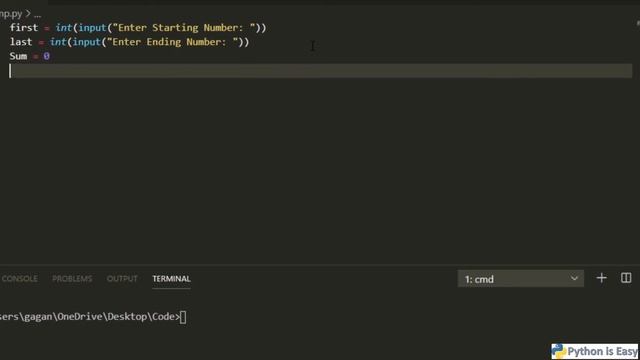 WAP to Find Sum of Numbers in a Given Range | Program 14 | Set 1 | #Python | Hindi смотреть онлайн