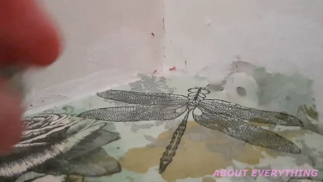 Столешница, декупаж салфетками. #Декупаж #салфетки #HANDMADE смотреть онлайн