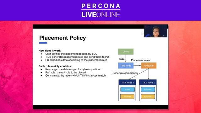 Ming Zhang - PingCAP - How We Built a Geo-Distributed Database With Low Latency - Percona Live 2021 смотреть онлайн