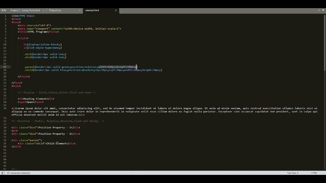 Lecture 20 - Complete HTML5, CSS & Bootstrap(7 -Full Length Website Projects)- CSS Position Propert смотреть онлайн
