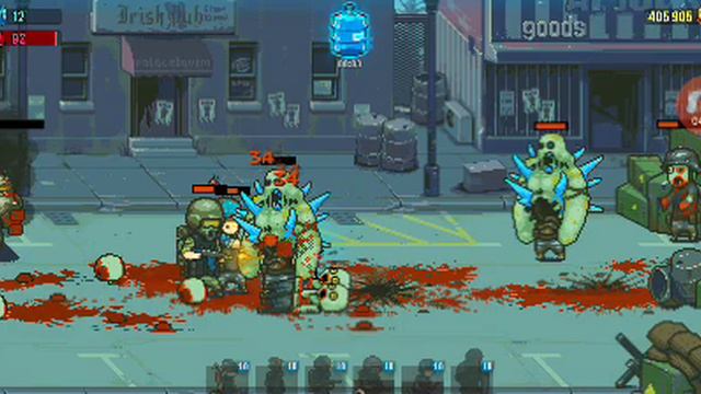 Моё первое видео для вас название игры DEAD AHEAD ZOMBIE WARFARE смотреть онлайн