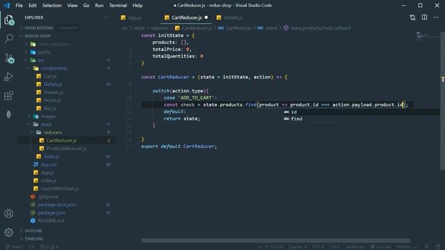 React & Redux eCommerce #3 Add To Cart [Urdu/Hindi] смотреть онлайн