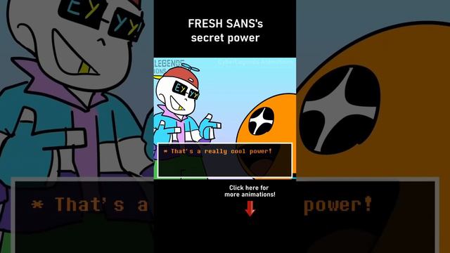 FRESH SANS secret power (Undertale Animation) смотреть онлайн