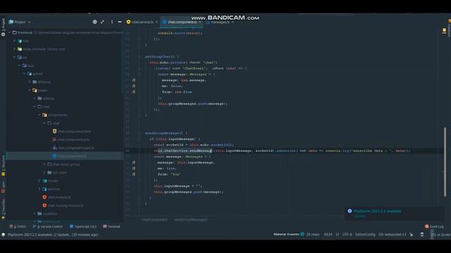 Laravel Angular Websockets In Arabic #004 Part 2 - Create Group Chat