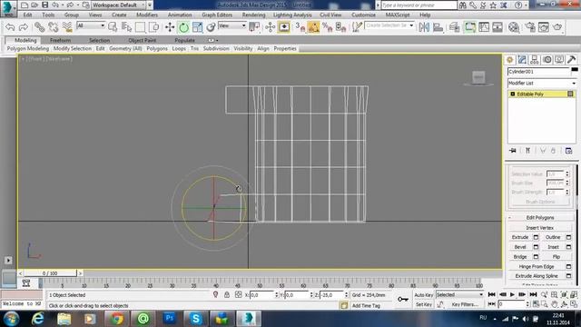 3ds max Моделирование кружки coffe mug modeling смотреть онлайн