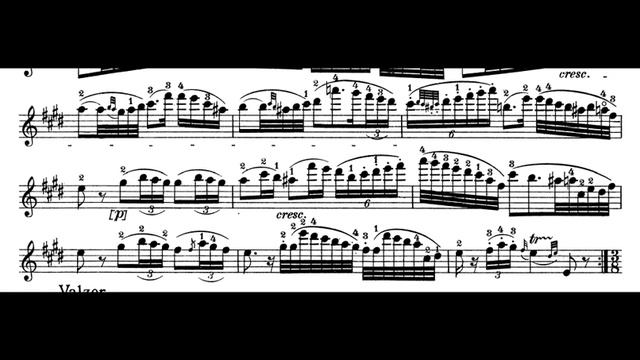 Paganini: Cantabile e Valz Op.19 MS 45 (Sheet Music) смотреть онлайн