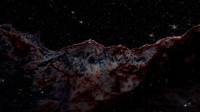 Carina Nebula Jets Narrowband Webb Telescope Version 2 #new #video #astronomy смотреть онлайн