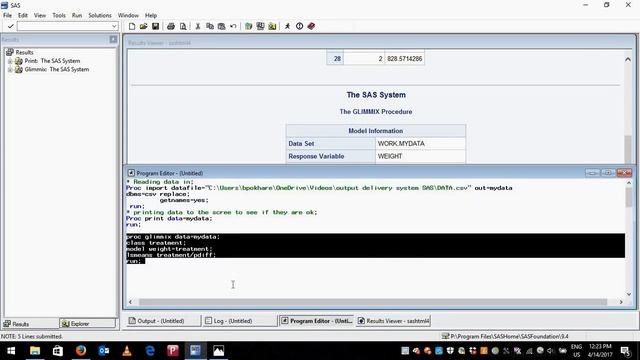 Get SAS output in rtf, word and pdf смотреть онлайн