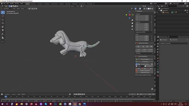 67. Blender2.91 Моделлинг и риггинг. Tutorial Песик с бабочкой (Part1) смотреть онлайн