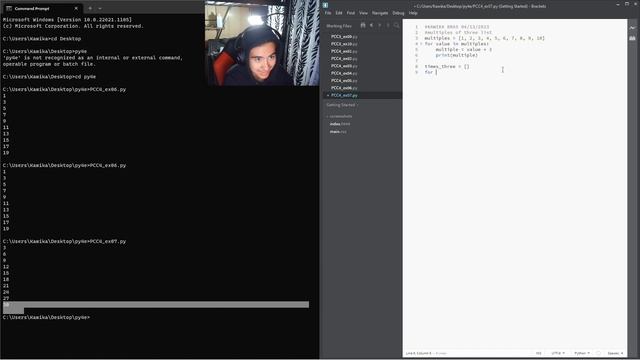 Learn Python With Me: Make a List of Multiples with Range смотреть онлайн