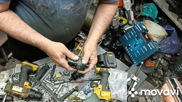 DeWalt DCD771 Qs замена редуктора