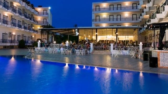 ARES BLUE 3* - Арес Блю отель - Турция, Кемер, Кириш | обзор отеля, все включено, территория смотреть онлайн