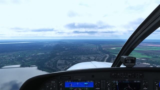 MICROSOFT FLIGHT SIMULATOR 2020. Тамбов. Полет по кругу смотреть онлайн