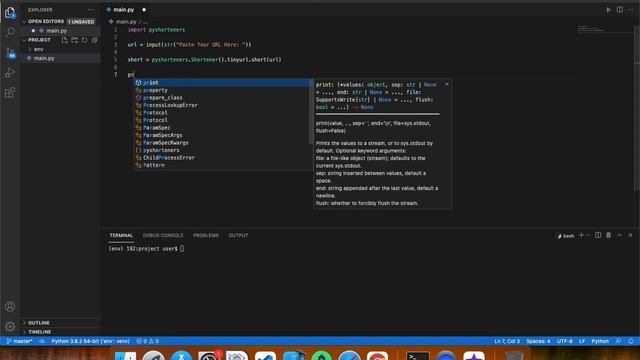 Build a URL Shortener using Python смотреть онлайн