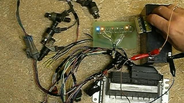 ЭБУ Микас 10.3 проверка канала форсунок смотреть онлайн