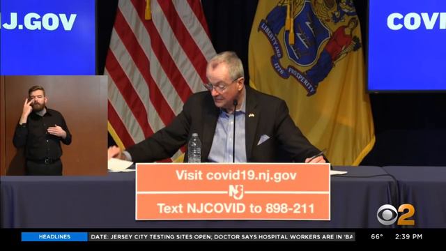 Gov. Phil Murphy Discusses Coronavirus Response смотреть онлайн