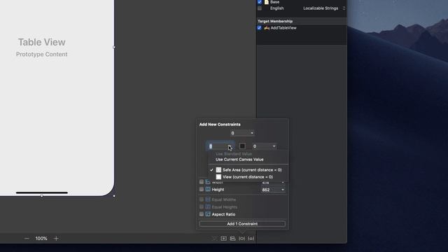 How To Connect a Swift Tableview (UITableView) in One Minute смотреть онлайн