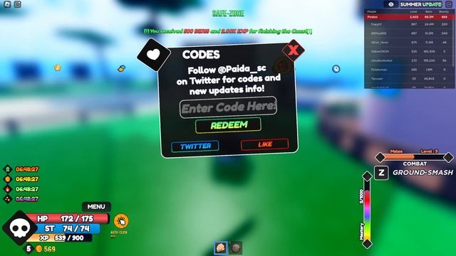 *NEW* ALL WORKING CODES FOR One Fruit Simulator IN JULY 2023! ROBLOX One Fruit Simulator CODES смотреть онлайн