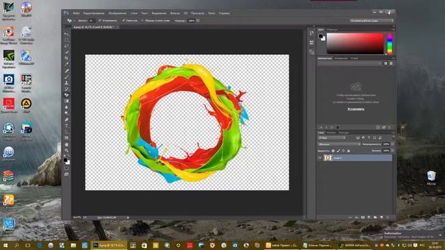 Windows 10. Фотошоп. смотреть онлайн