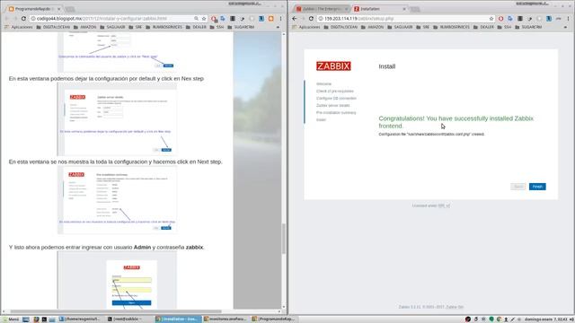 02.- Tutorial Zabbix en Español [instalación de frontend y cambiar contraseña] ? смотреть онлайн
