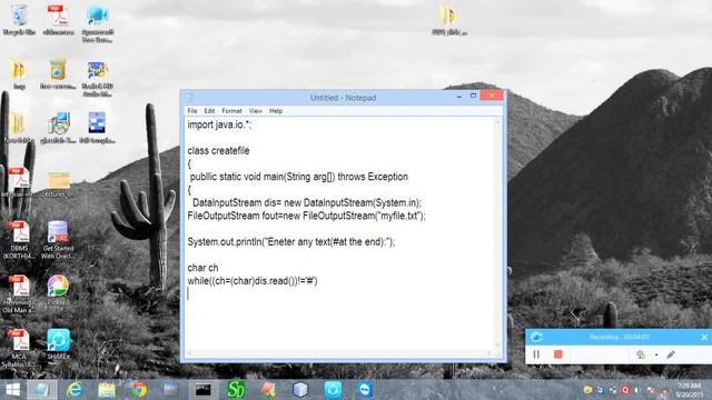 Creating a file in java смотреть онлайн
