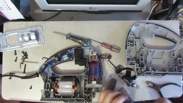 электролобзик интерскол  разборка  как сделано внутри  обзор